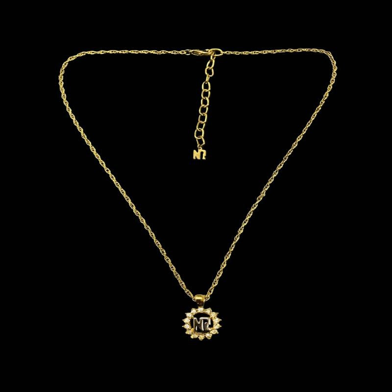 NINA RICCI Necklace, Gold-Tone Hardware NINA RICCI Gold-Tone Alloy Necklace