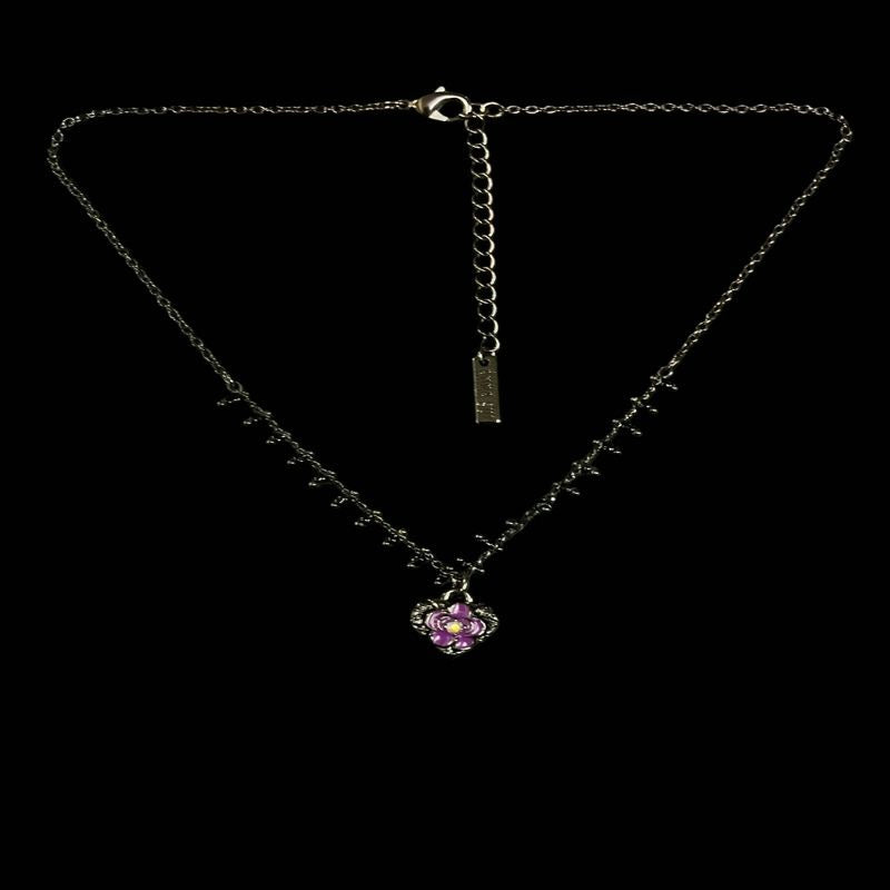 ANNA SUI Necklace, Black Alloy ANNA SUI Black Alloy Necklace