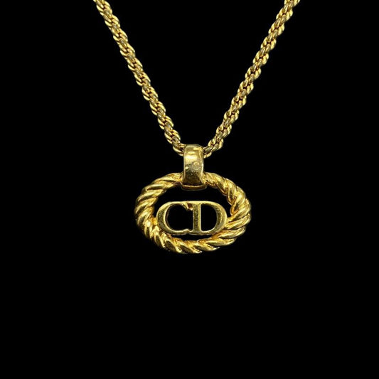 DIOR Necklace Accessory, Gold-Tone Alloy Necklace