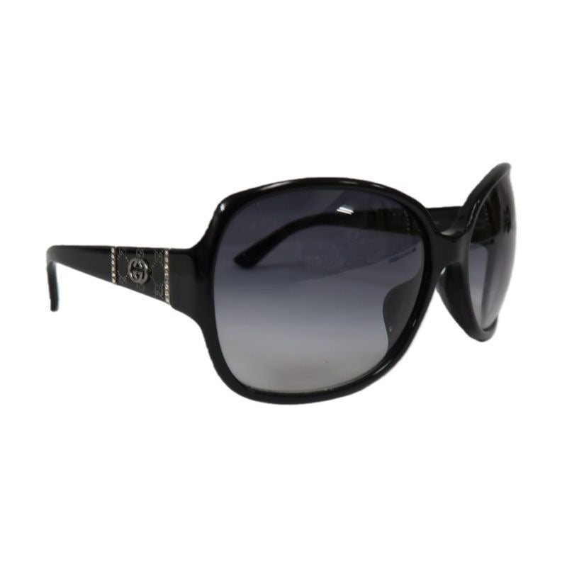 GUCCI Gucci Sunglasses, Black, with GUCCI Case, GUCCI Black Resin Sunglasses