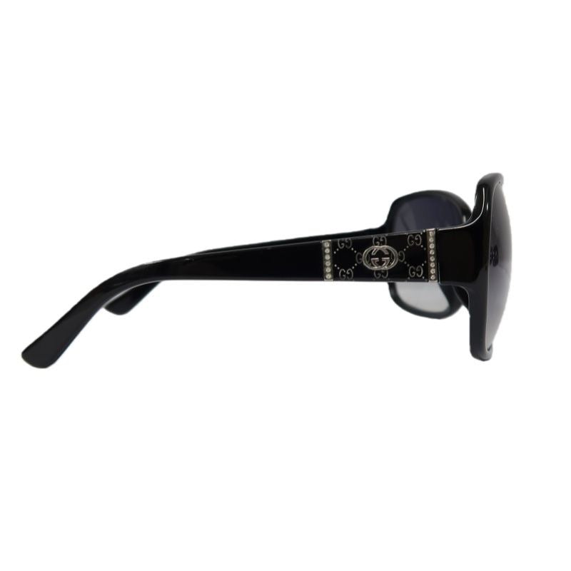 GUCCI Gucci Sunglasses, Black, with GUCCI Case, GUCCI Black Resin Sunglasses