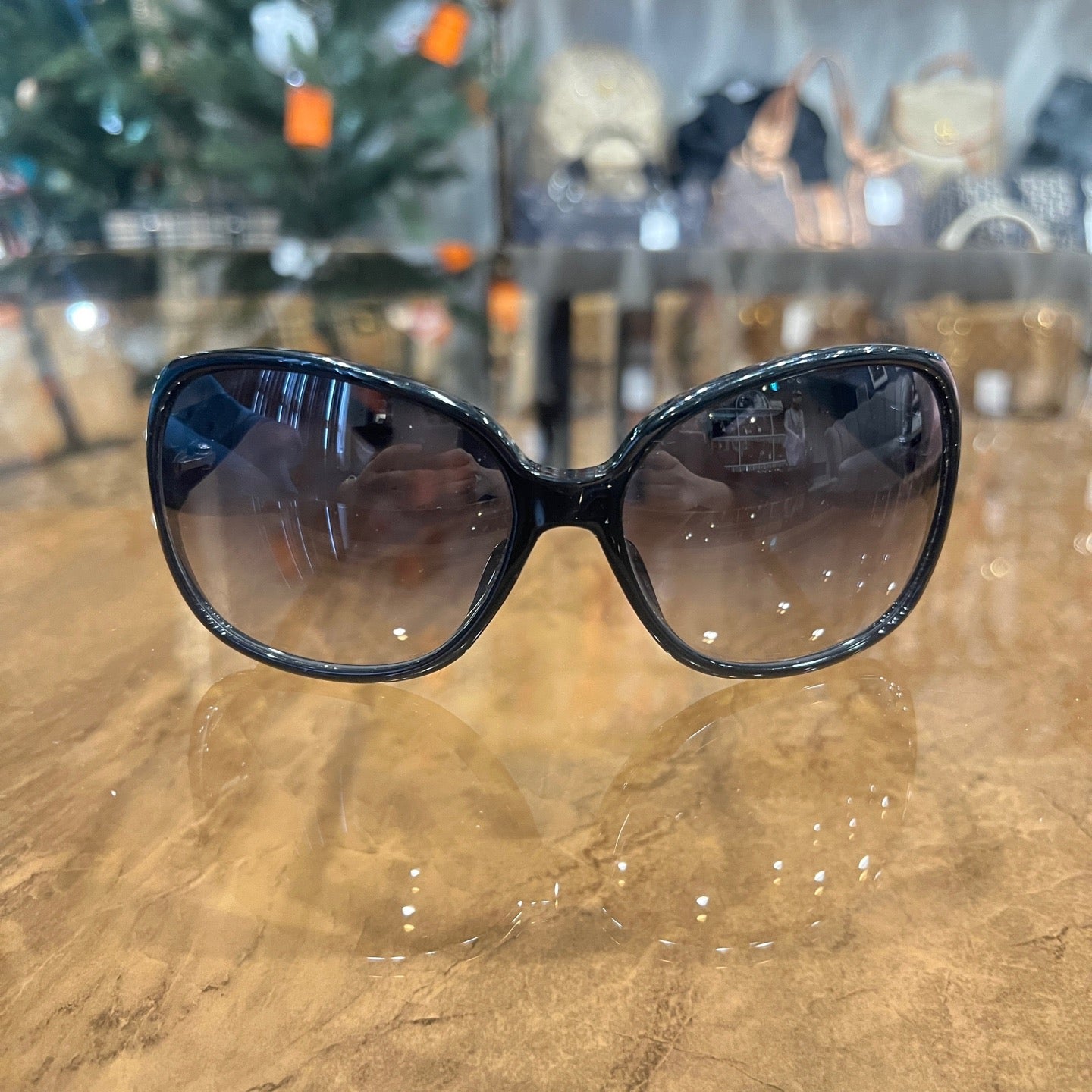 GUCCI Gucci Sunglasses, Black, with GUCCI Case, GUCCI Black Resin Sunglasses