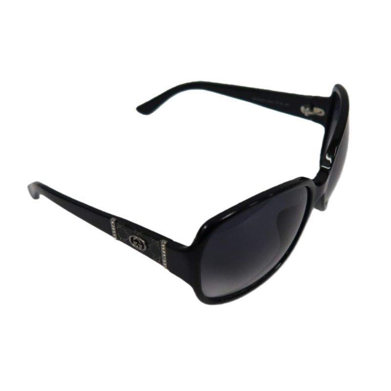 GUCCI Gucci Sunglasses, Black, with GUCCI Case, GUCCI Black Resin Sunglasses