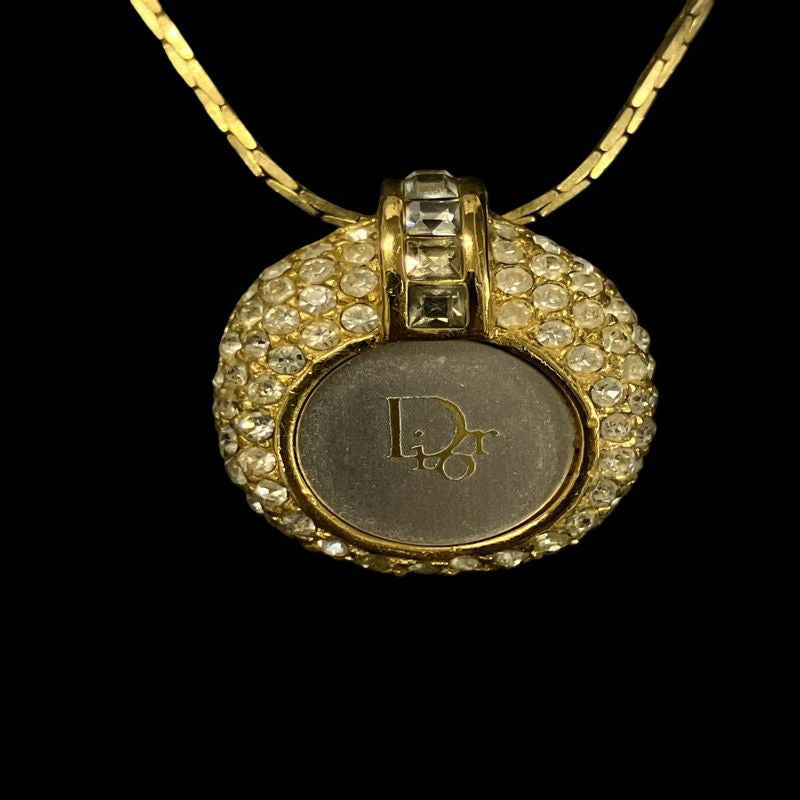 DIOR Dior Necklace, Gold-Tone Hardware, DIOR Gold-Tone Alloy Necklace