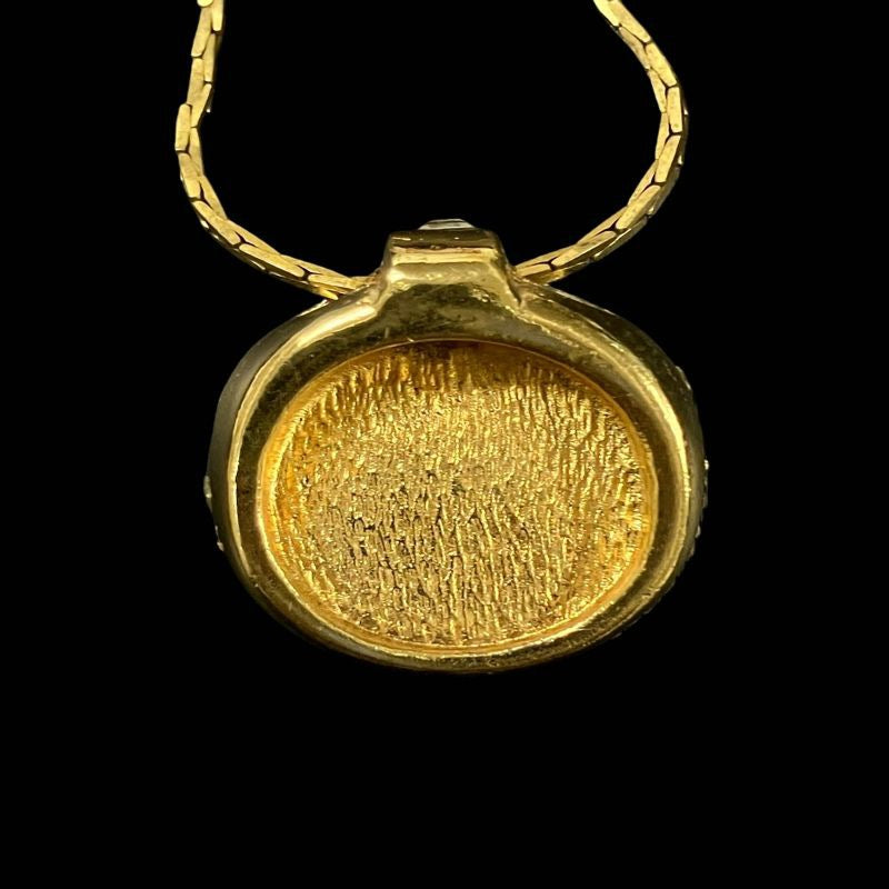 DIOR Dior Necklace, Gold-Tone Hardware, DIOR Gold-Tone Alloy Necklace