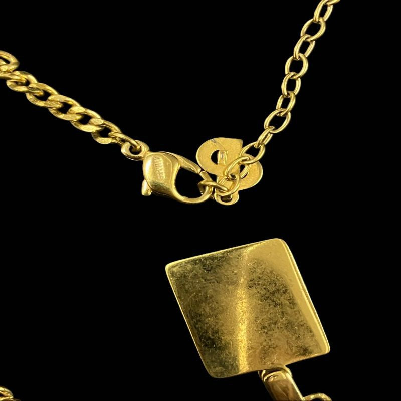 DIOR Dior Necklace, Gold-Tone Hardware, DIOR Gold-Tone Alloy Necklace
