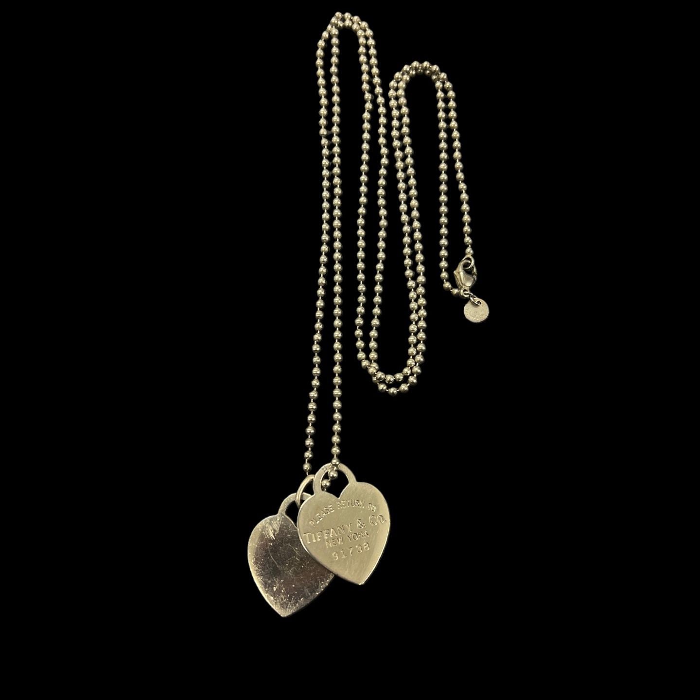 Tiffany Necklace, Silver, Tiffany Sterling Silver 925 Necklace