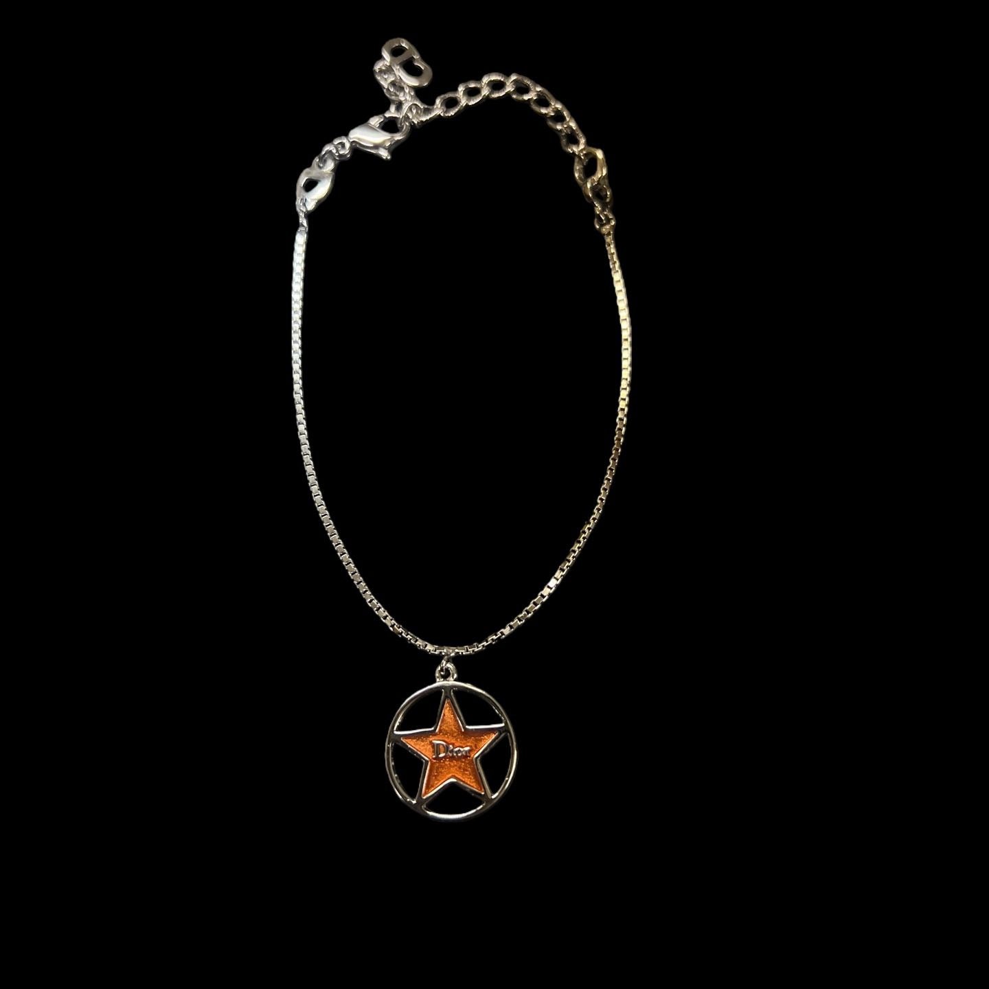 Dior Dior Star Bracelet Silver-Tone Hardware DIOR Silver-Tone Alloy Star Bracelet