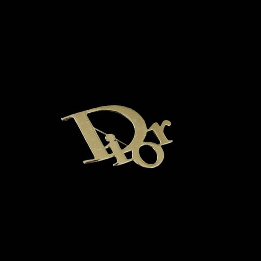 Dior Dior Brooch Silver-Tone Hardware DIOR Silver-Tone Alloy Brooch