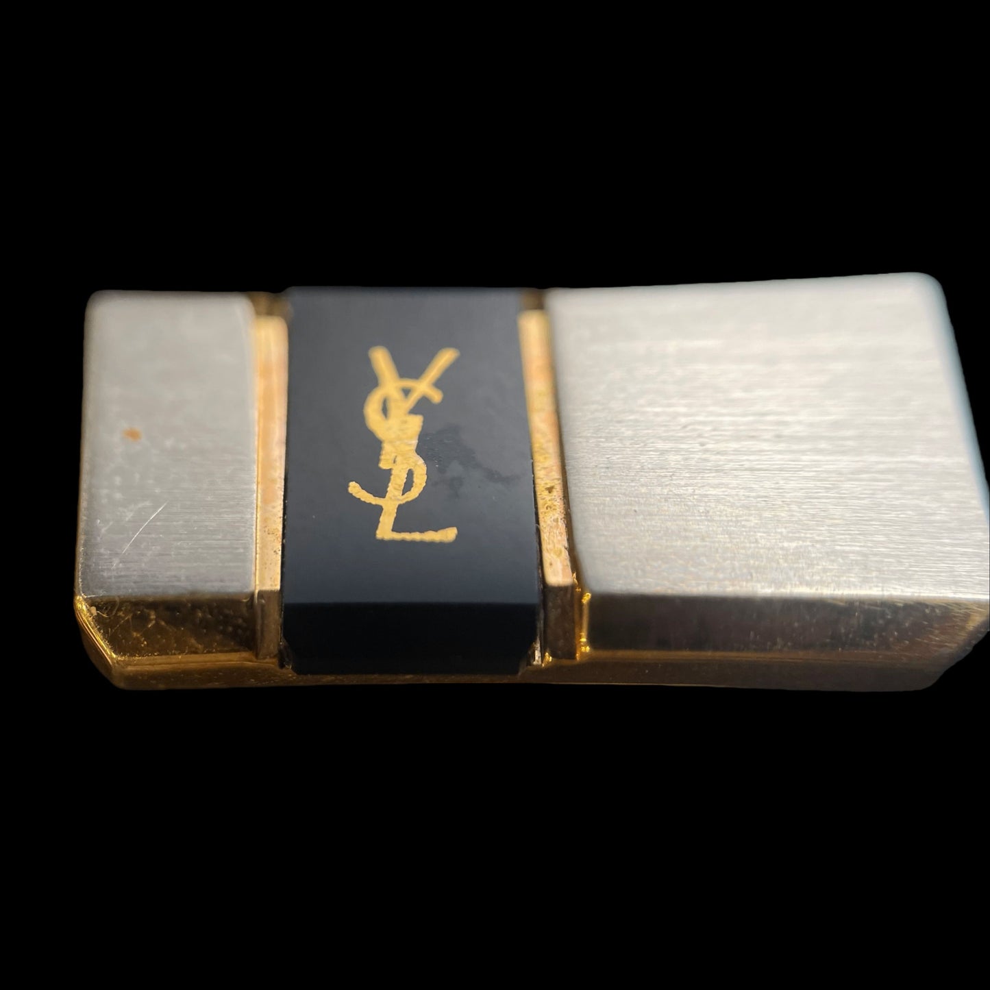 Yves Saint Laurent Yves Saint Laurent Cufflinks Gold Hardware Set of 2 Accessories