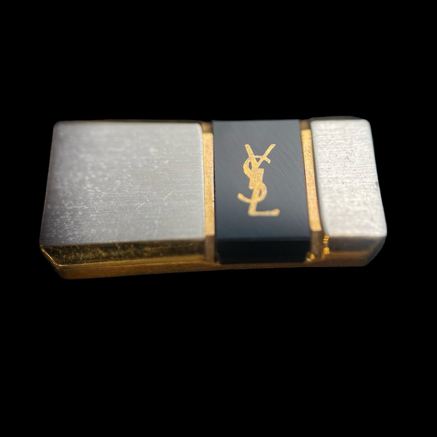 Yves Saint Laurent Yves Saint Laurent Cufflinks Gold Hardware Set of 2 Accessories