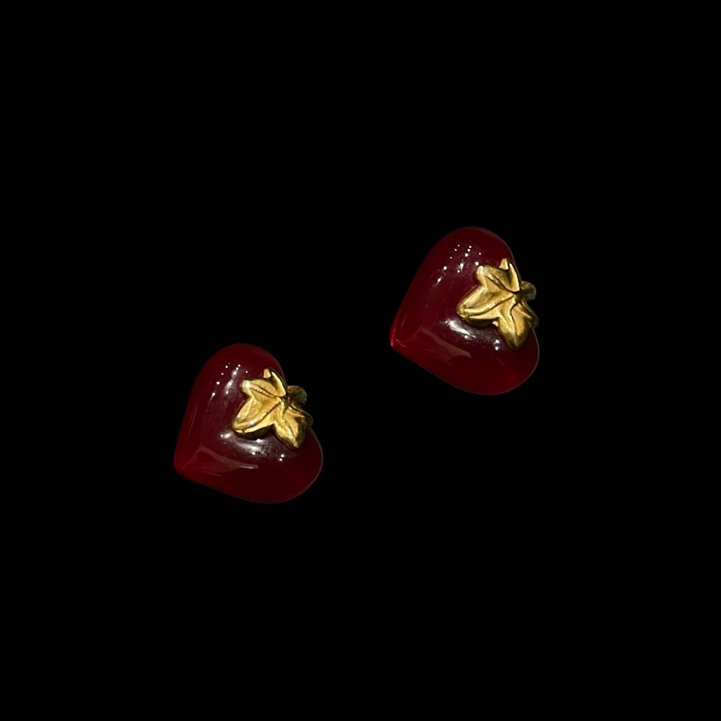 Givenchy Givenchy Earrings Red Other Alloy Clip-on Earrings
