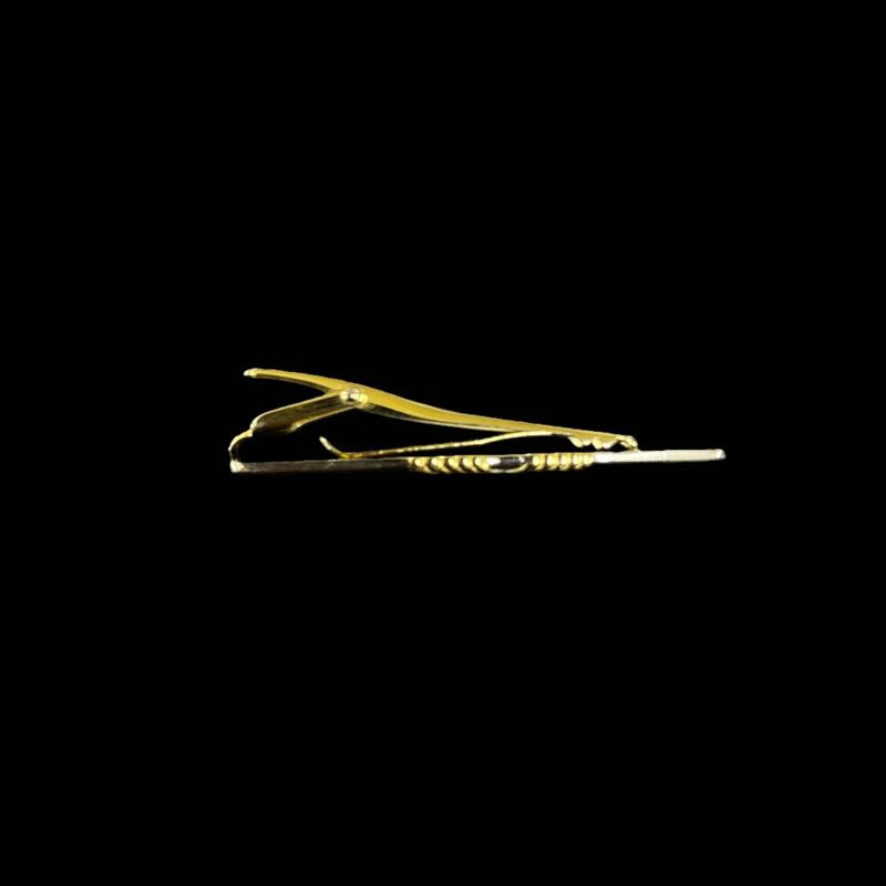 YSL tie pin, gold, alloy