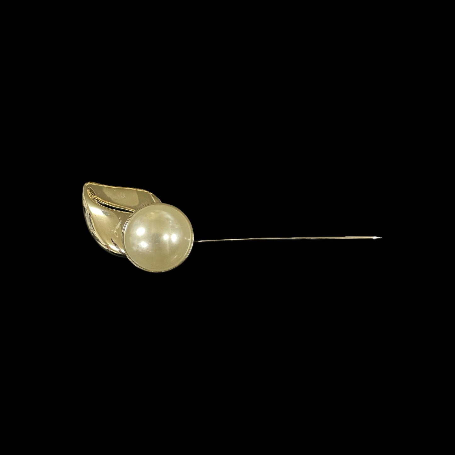 Ferragamo brooch, silver hardware, alloy