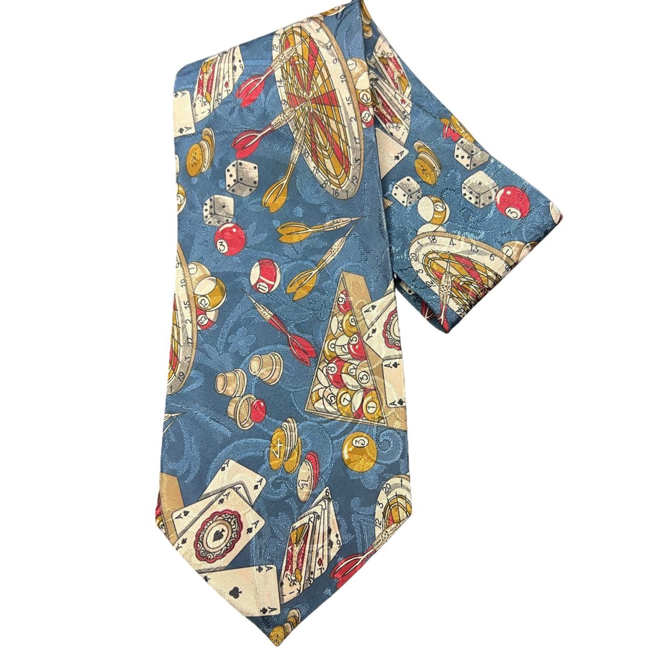 PRINCE tie, blue, with tag