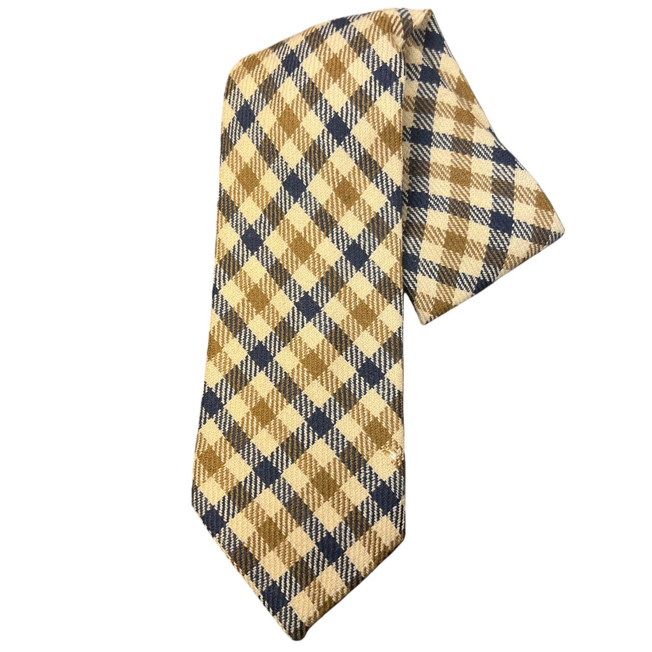Aquascutum tie, brown, with tag