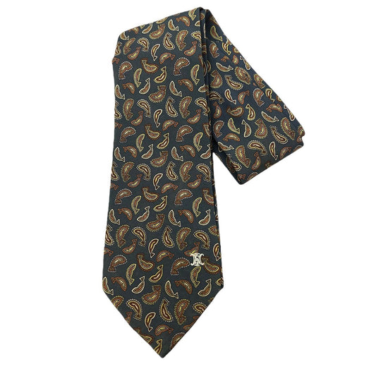 CELINE tie, navy, with tag