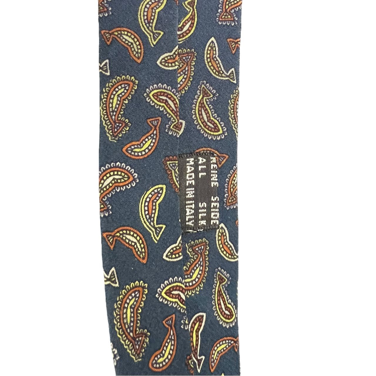 CELINE tie, navy, with tag