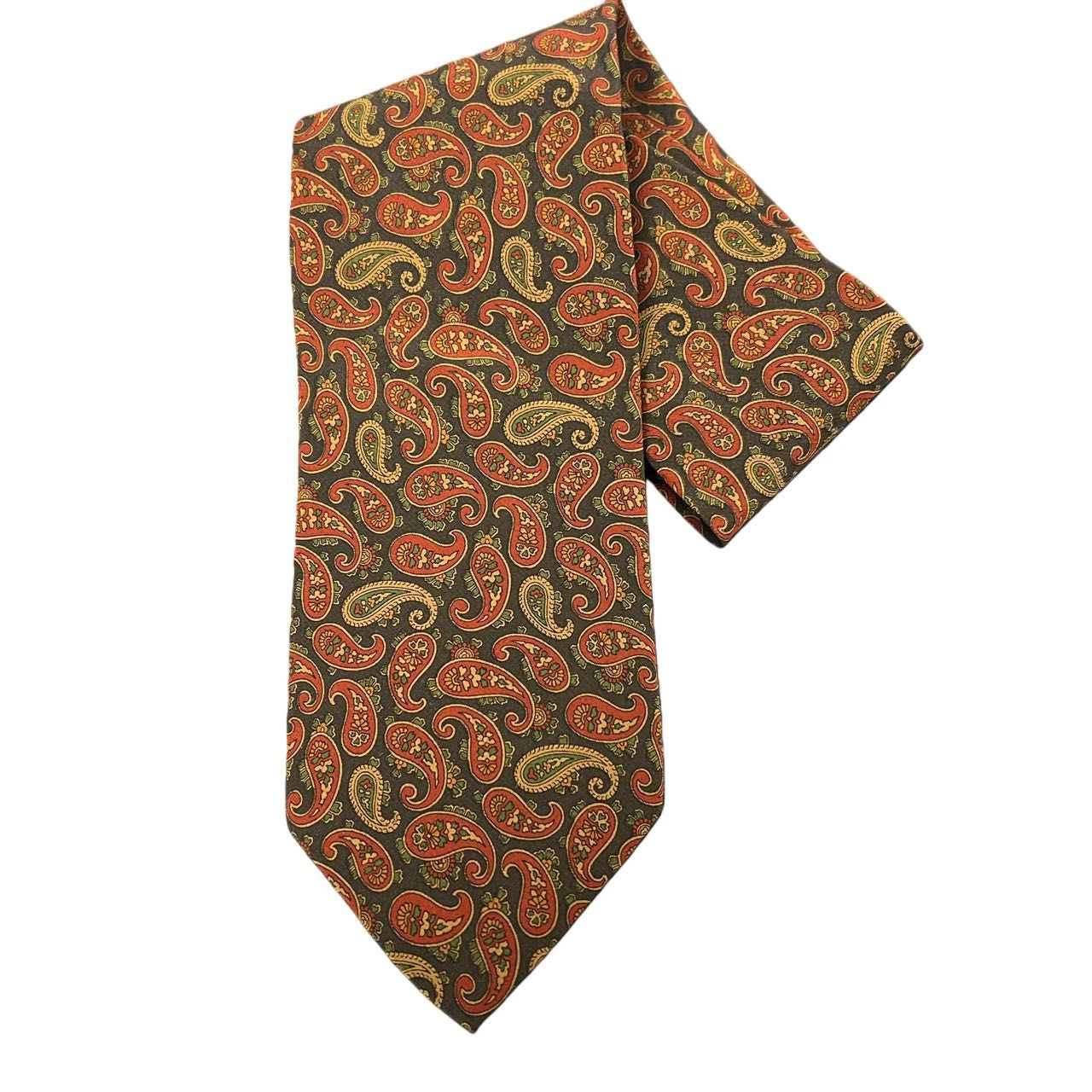DIOR tie, brown, with tag
