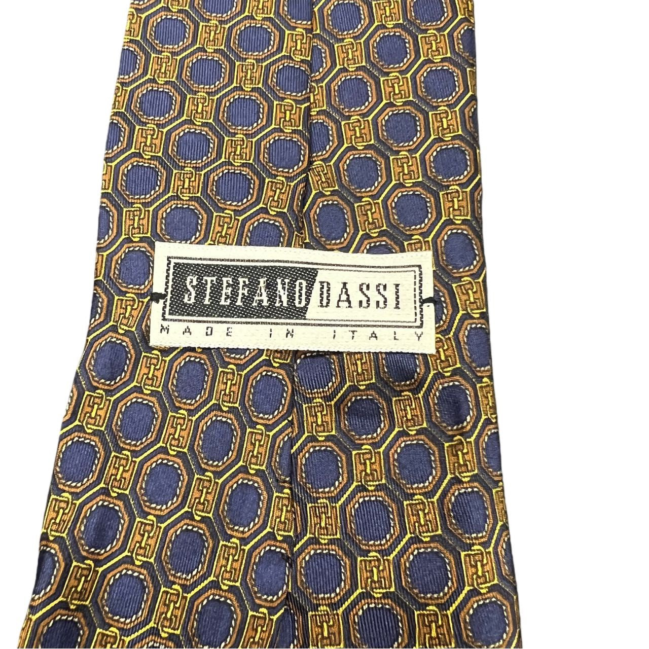 STEFANO DASSI Tie Brown With Tag