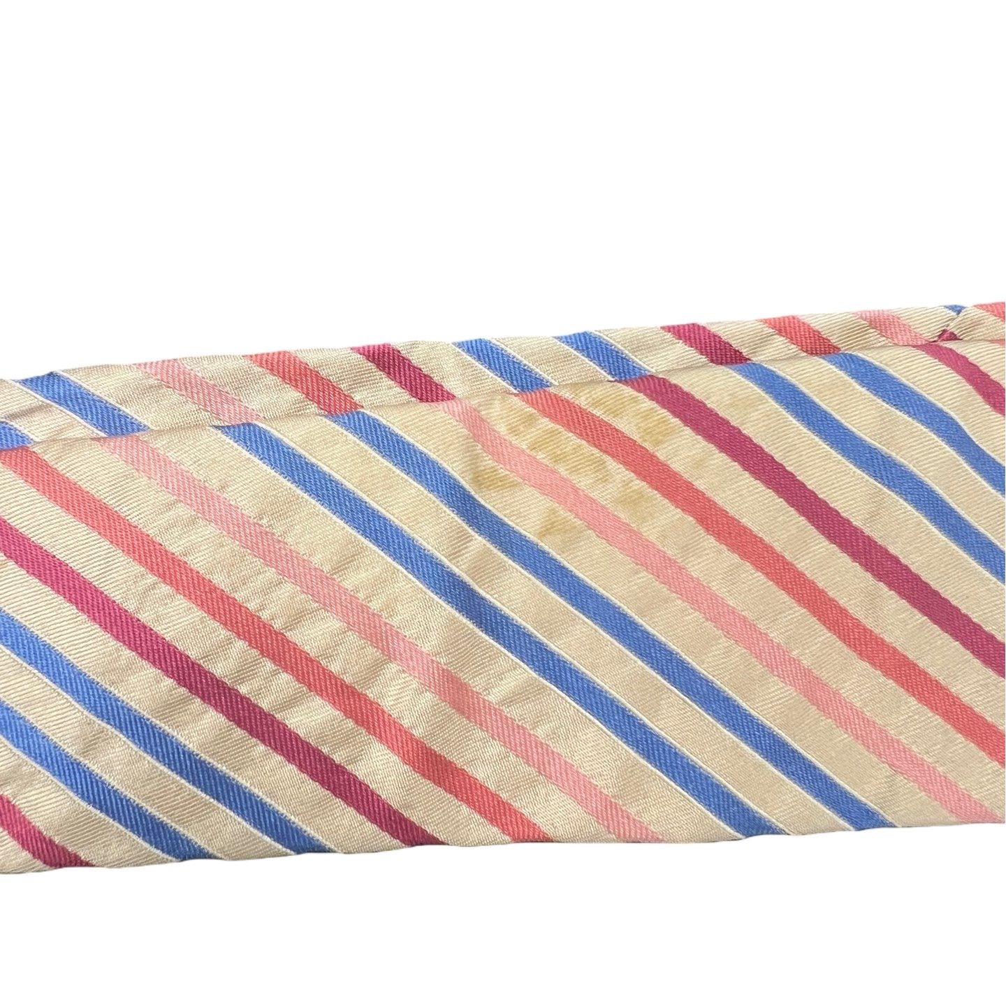 HERMES tie, white-toned, with tag