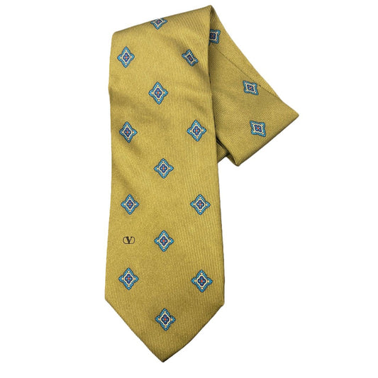 Valentino tie, khaki, with tag
