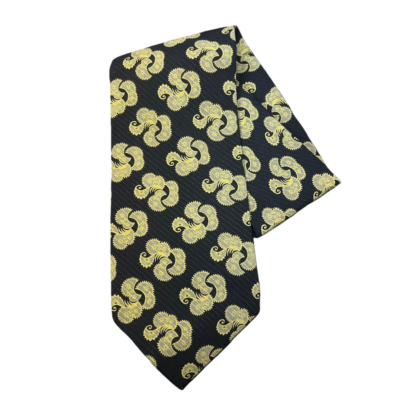 GIORGIO ARMANI tie, navy-toned, with tag