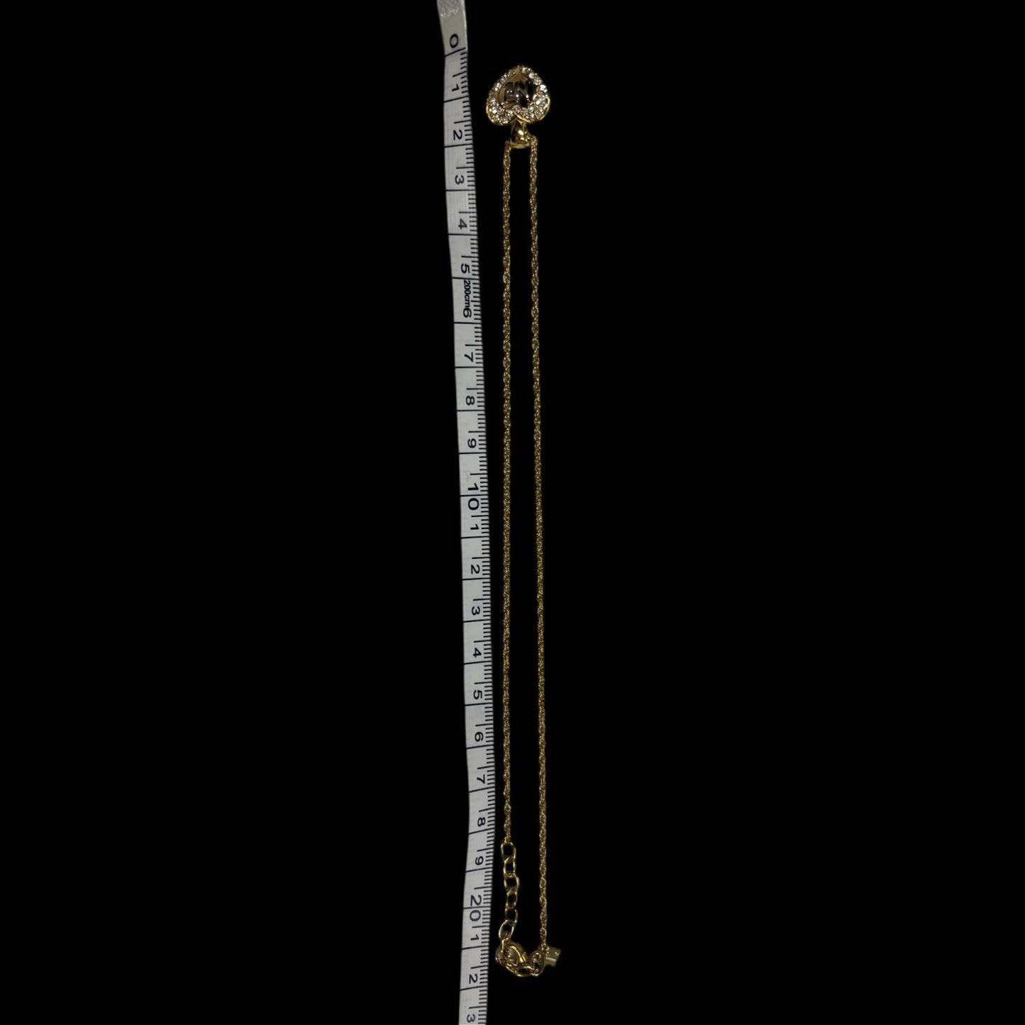 NINA RICCI necklace, gold hardware