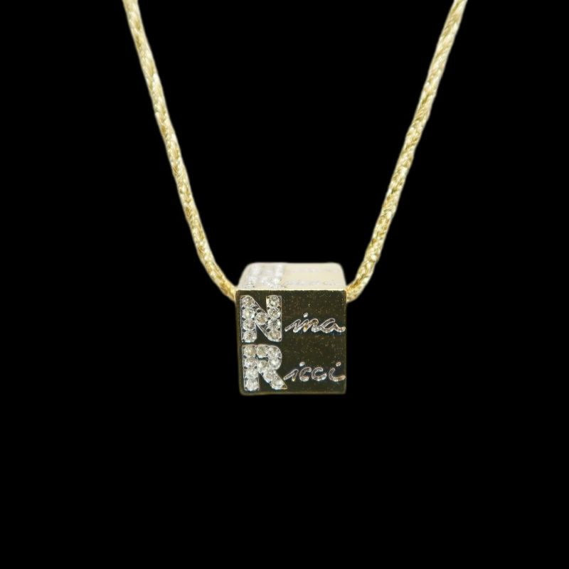 NINA RICCI Necklace, Gold Hardware