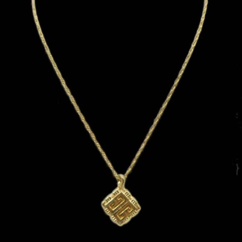 GIVENCHY Necklace, Gold Hardware, Gold Tone, Alloy