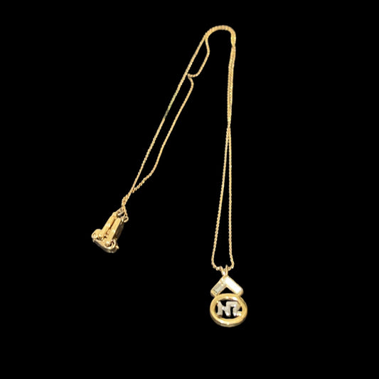 NINA RICCI Necklace, Gold Hardware