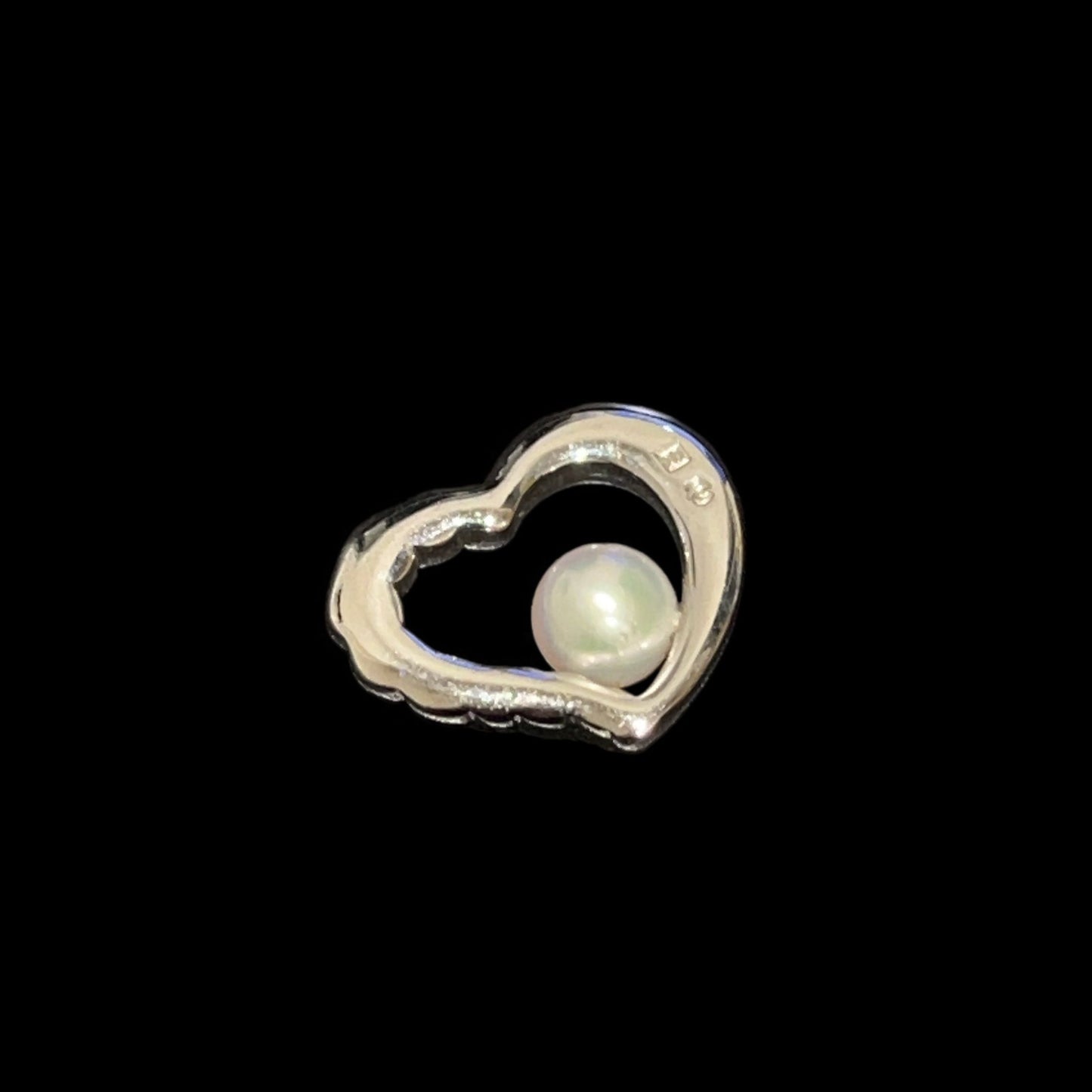 TASAKI Heart Pearl Pendant Top, SV