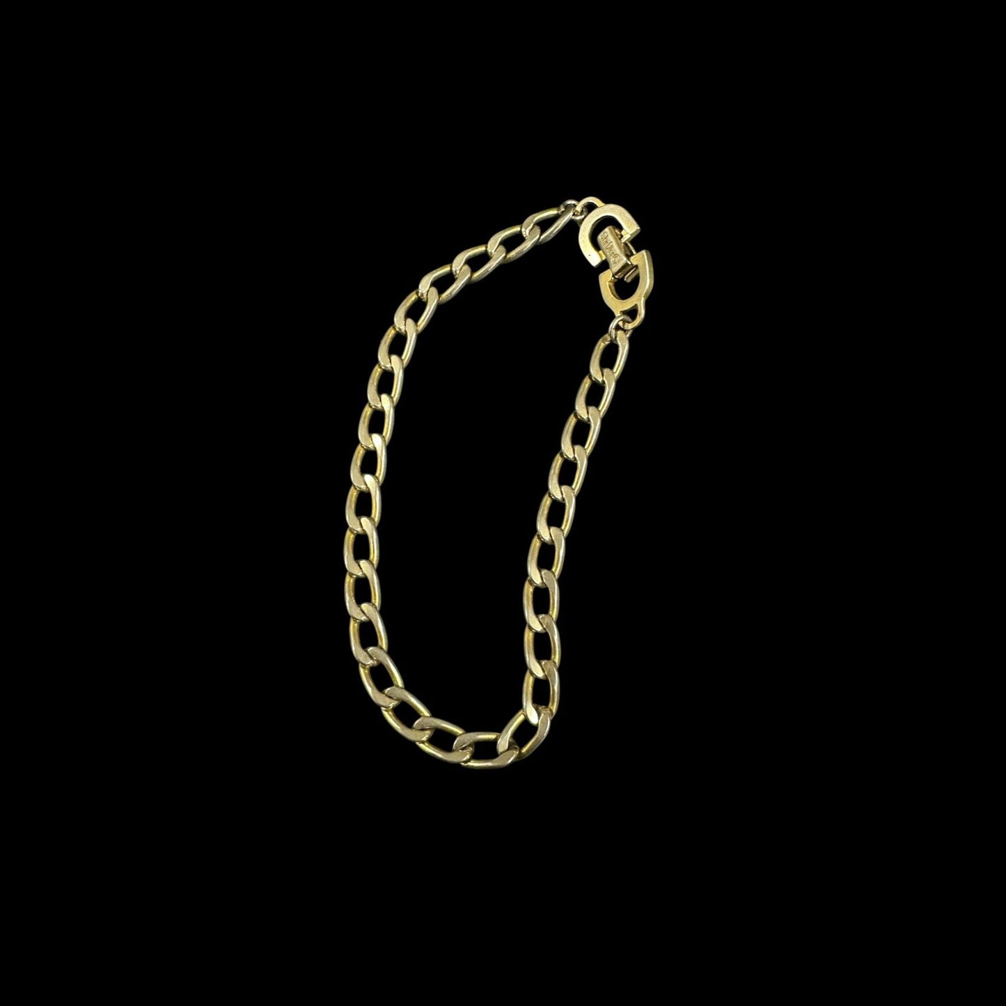 DIOR Bracelet, Gold Tone, Alloy