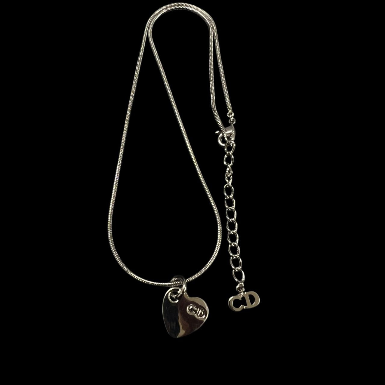 DIOR Necklace, Silver Hardware