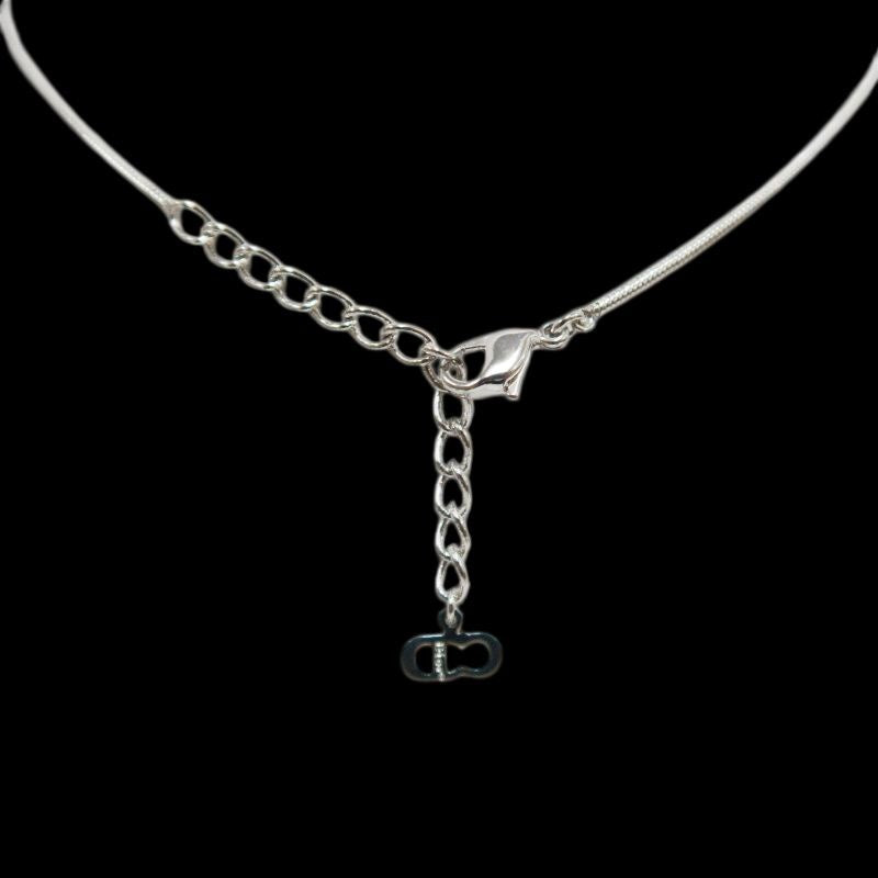 DIOR Necklace, Silver Hardware