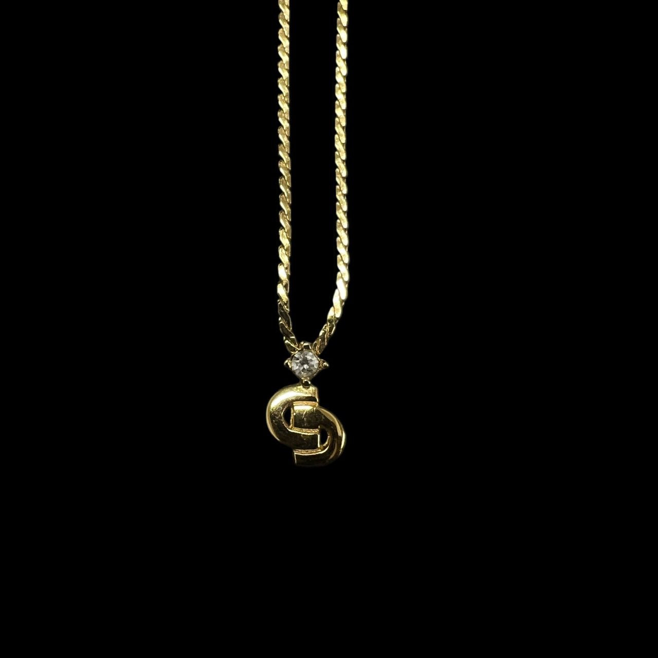 DIOR Necklace, Gold Hardware, Alloy