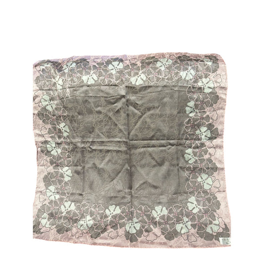 Saint Laurent YSL Handkerchief Pale Pink Pink Square Scarf Silk Scarf