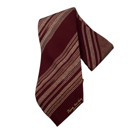 Pierre Cardin tie, red