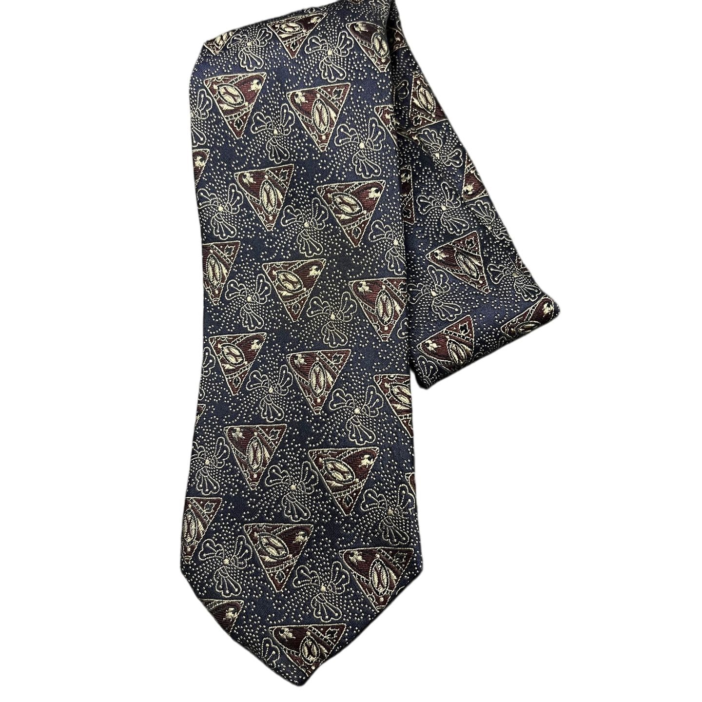 CHANEL tie, blue