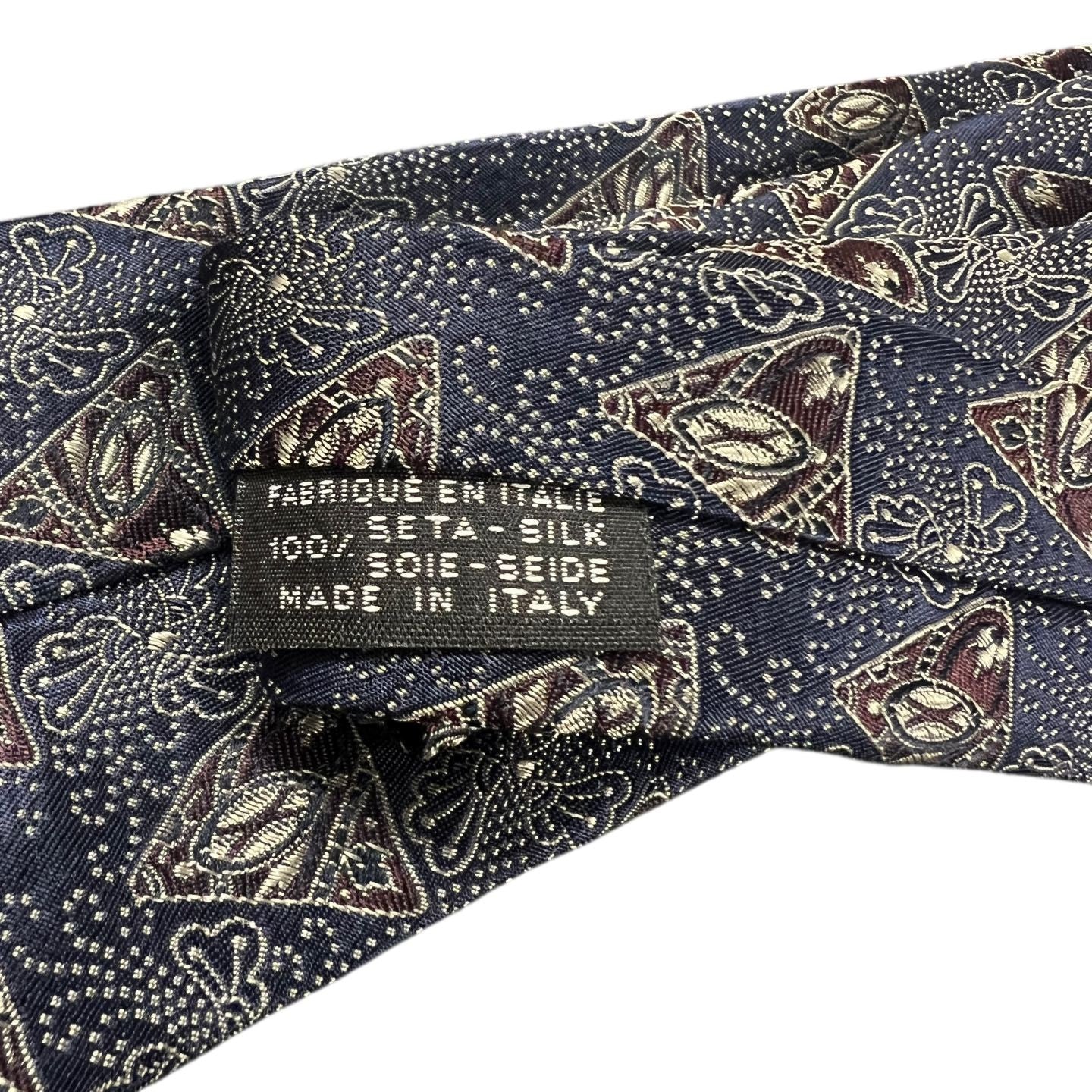 CHANEL tie, blue