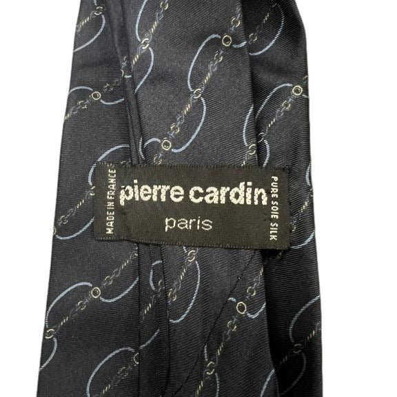PIERRE CARDIN tie, blue