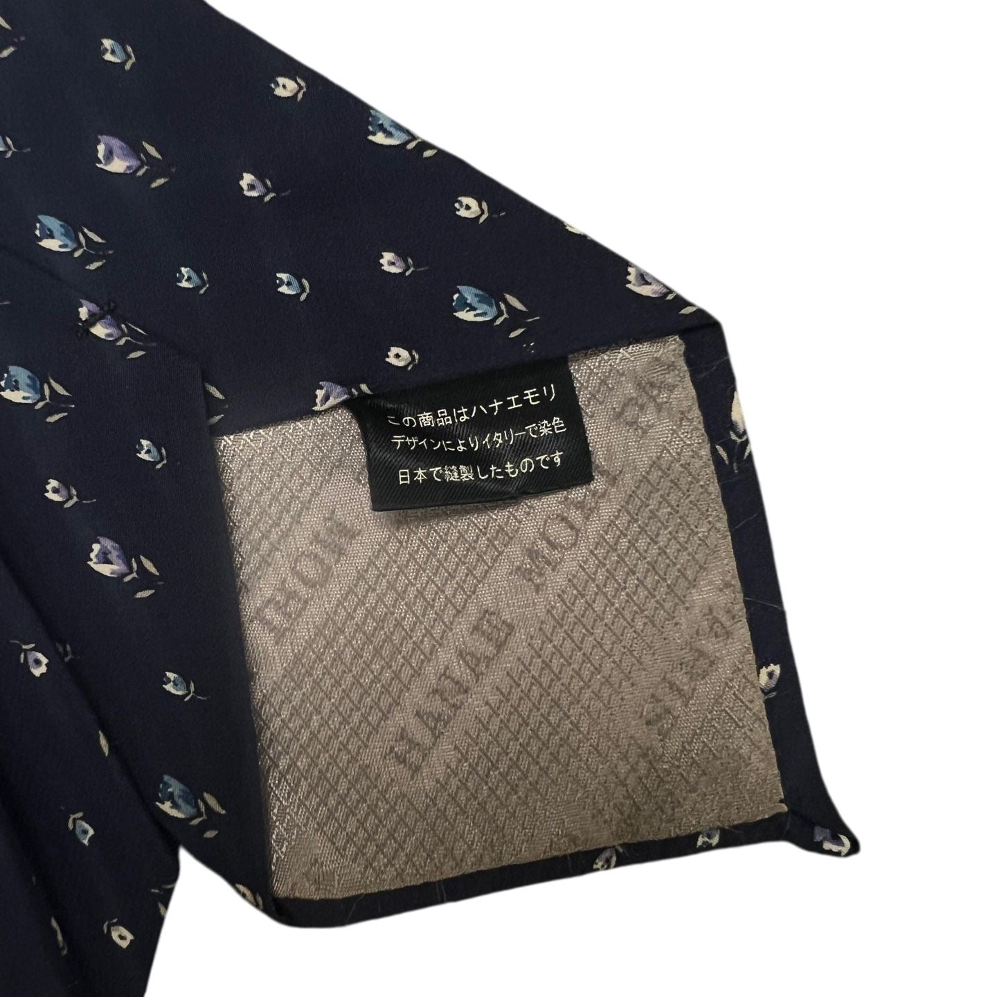 HANAEMORI tie, blue