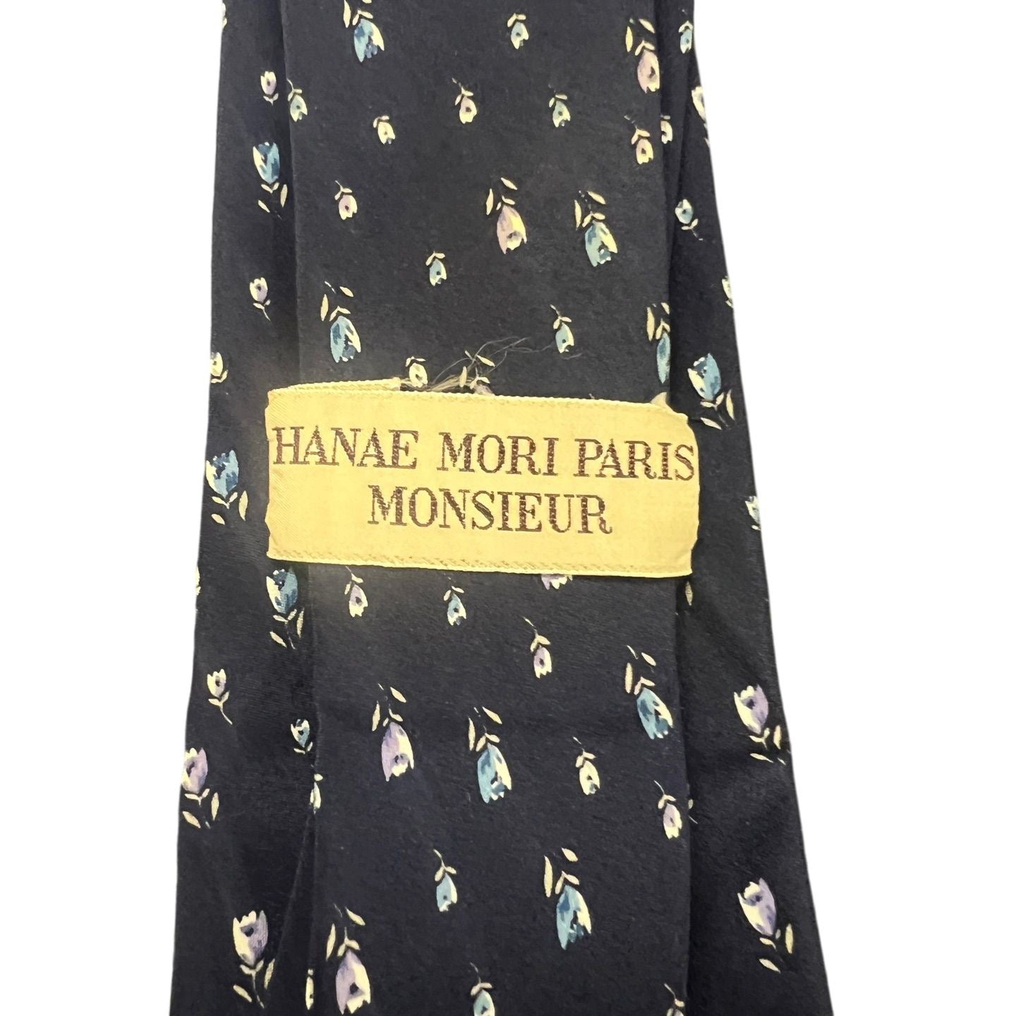 HANAEMORI tie, blue