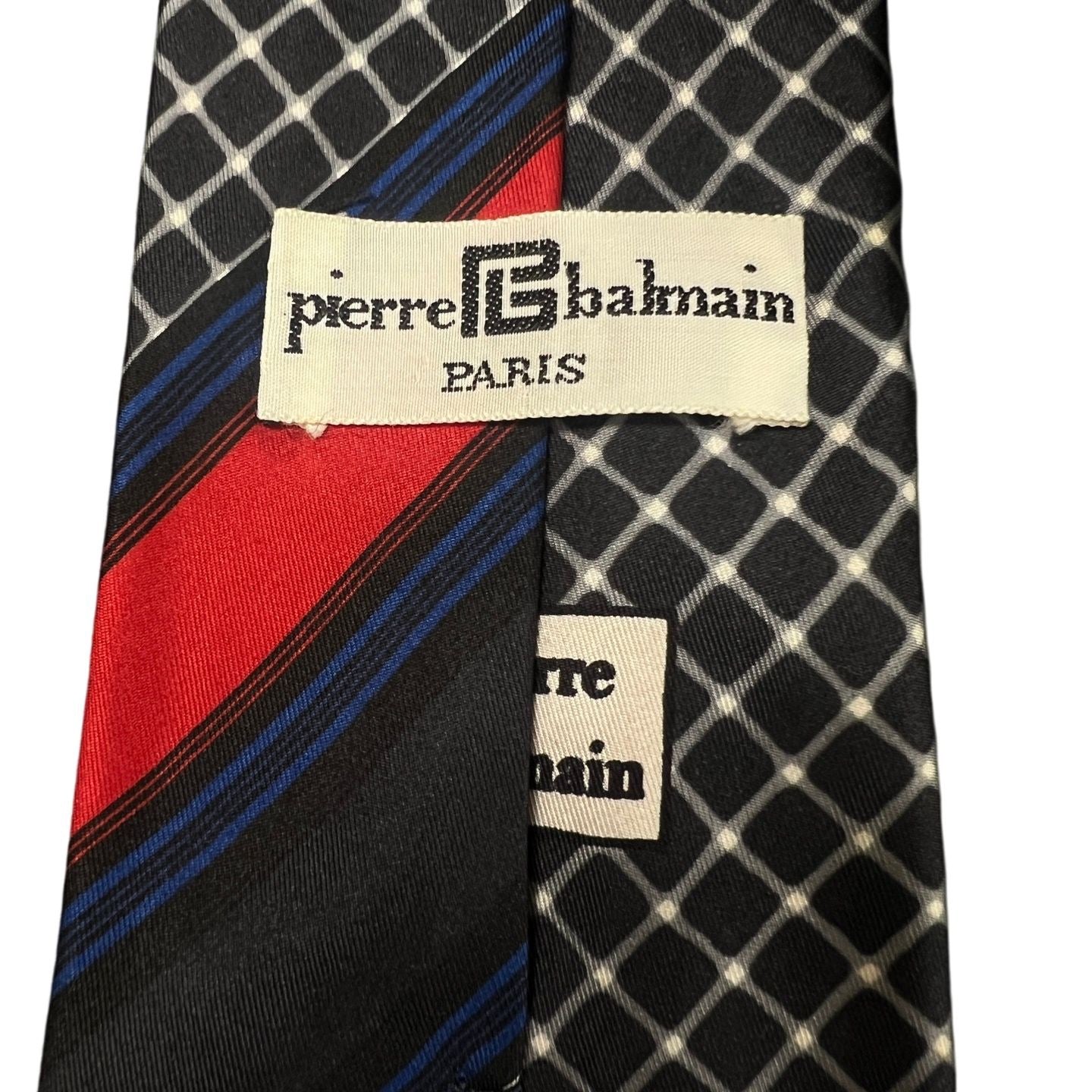 PIERRE BALMAIN tie, black