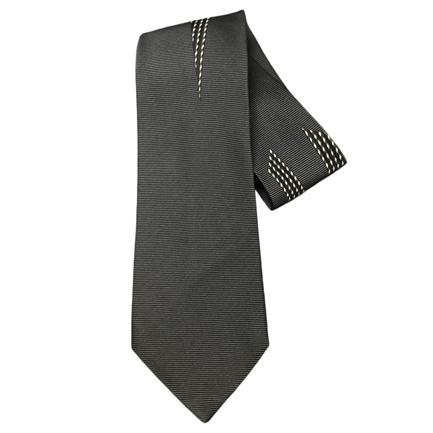 LANVIN tie, black
