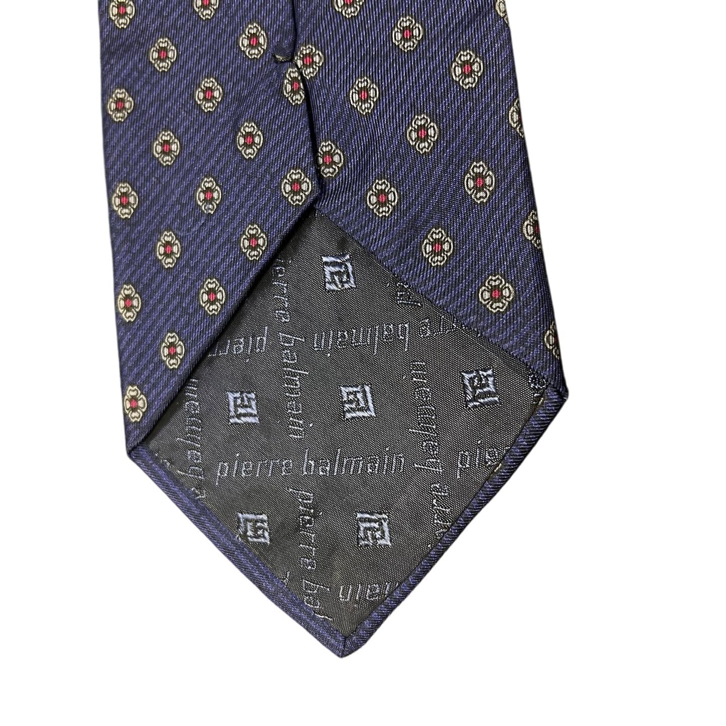 PIERRE BALMAIN tie, blue