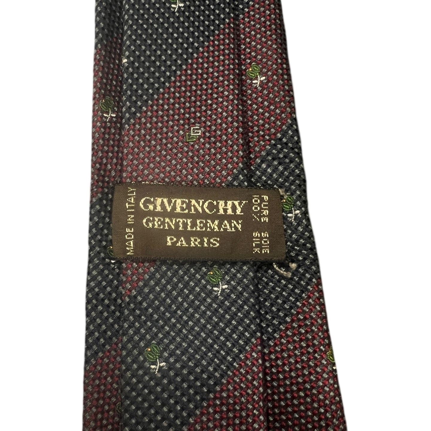 GIVENCHY tie, black and red