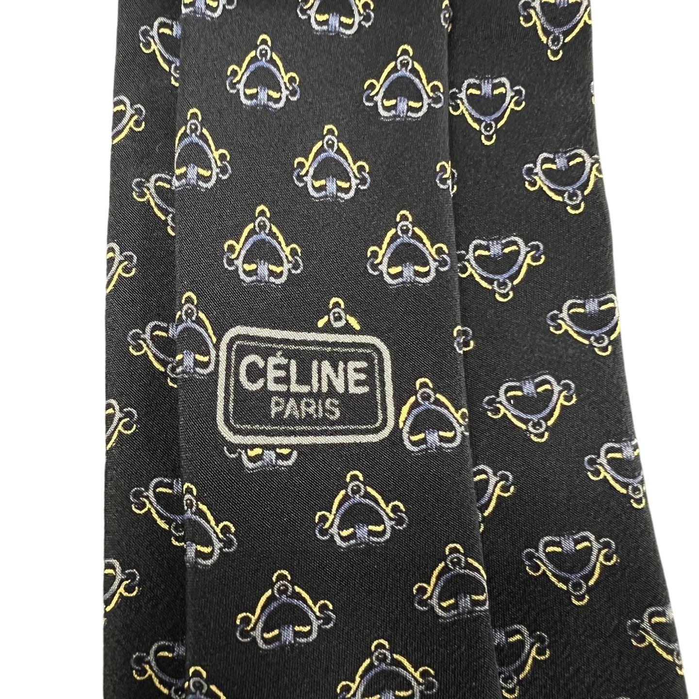 CELINE tie, blue