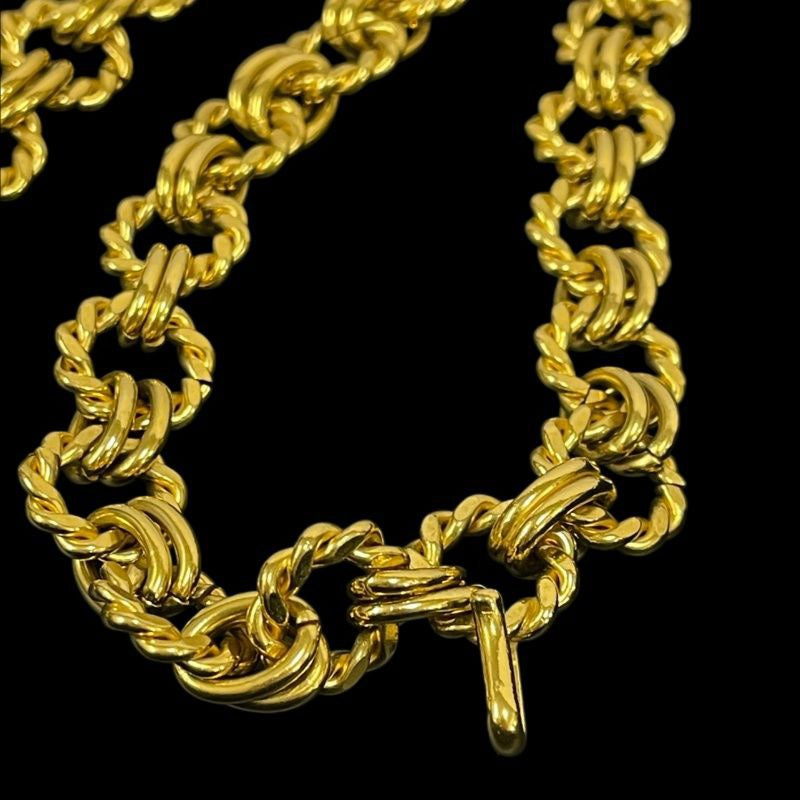 CHANEL Coco Mark Chain Belt, Gold-Plated Alloy, Sweater Chain, Waist Chain, Necklace