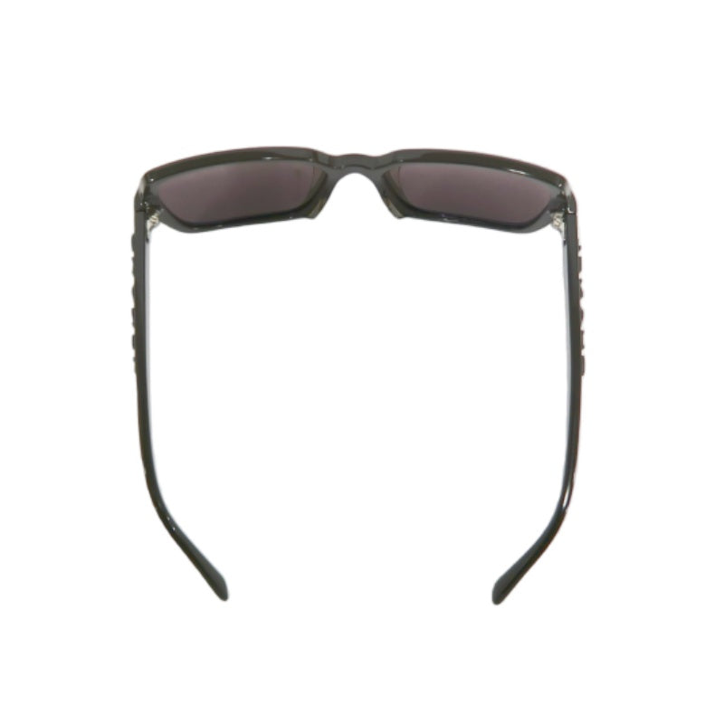 CHANEL Sunglasses Eyewear Black Resin Frame Square Gray Lens 56□17 140 with Original Box, Case & Cleaning Cloth